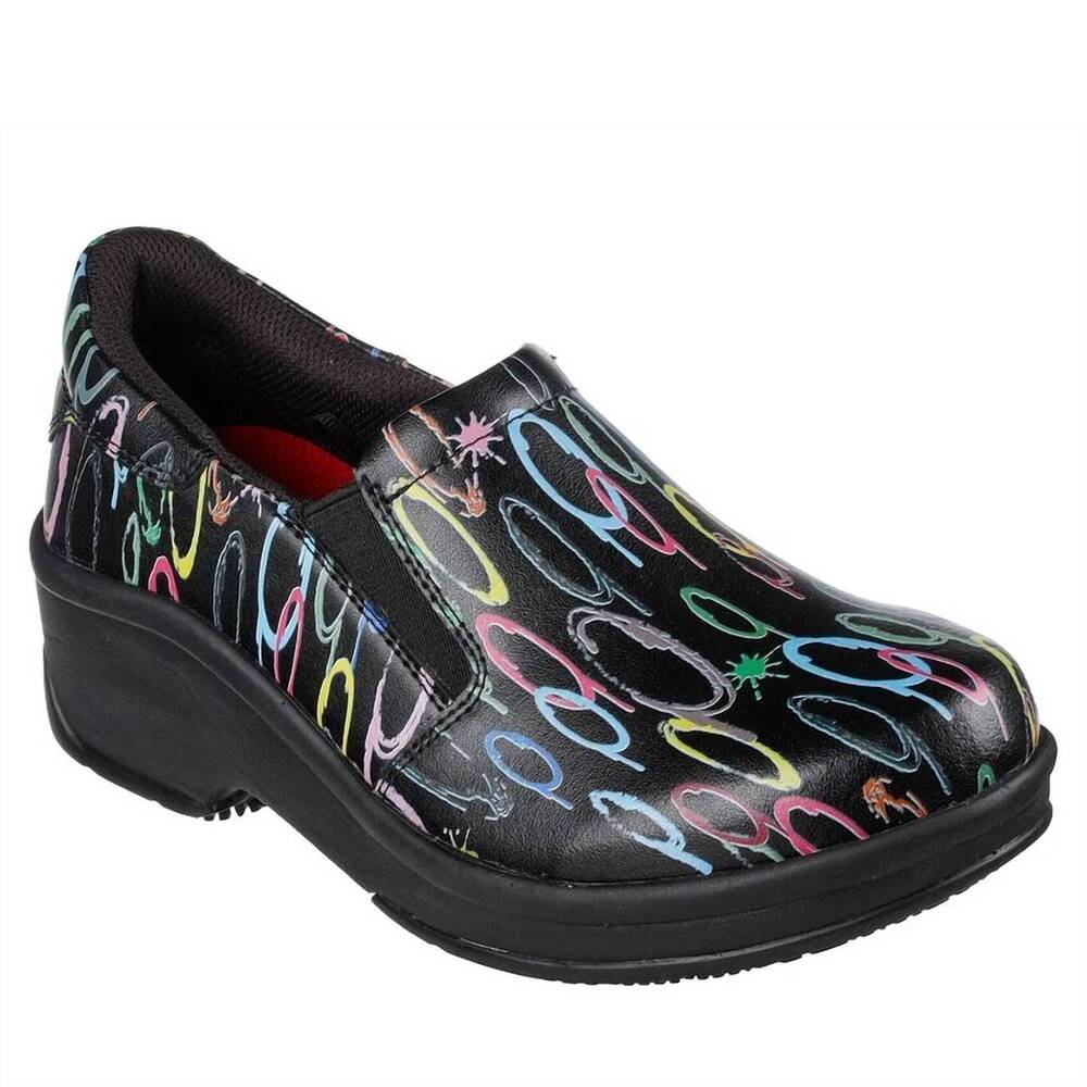 NEW SKECHERS WORK women's upswep sr relaxed fit clogs
